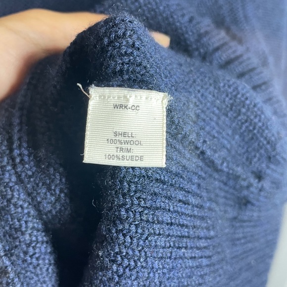 ✨WRK (work rest karma) V-neck wool sweater pullover - Medium - Picture 6 of 9